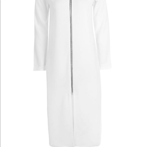 Lightweight longline bomber jacket.. color: Camel - Picture 4 of 4